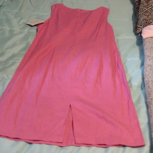NWT Erika Bright Pink Dress Size 10 - Picture 11 of 11